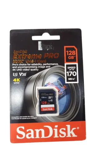 Carta de memória 128gb