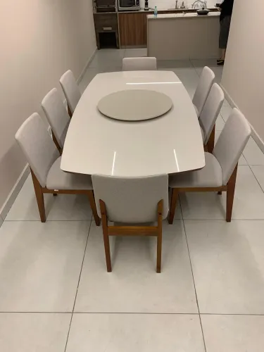 Mesa de jantar madeira pronta entrega
