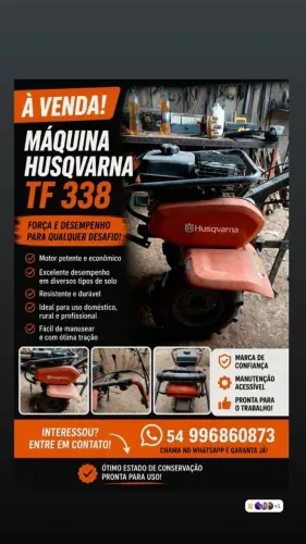 TRATORITO HUSQVARNA TF 338