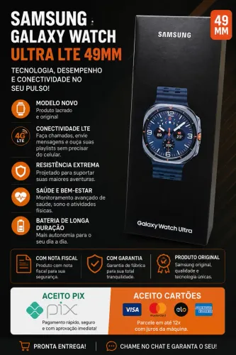 Samsung Galaxy Watch ultra modelo novo