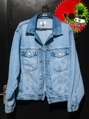 Jaqueta Jeans Masculina Oversized Casual