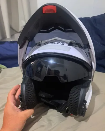 Capacete texx escamoteavel
