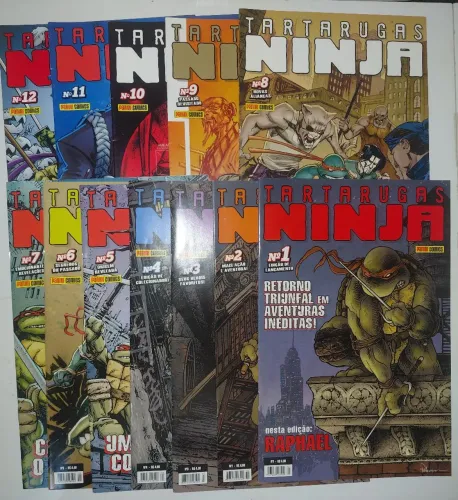 Coleção Tartarugas ninja TMNT