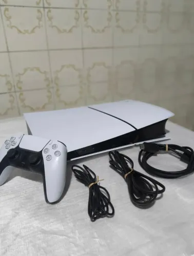 PS5 SLIM DIGITAL 1TB SEMI NOVO COM GARANTIA
