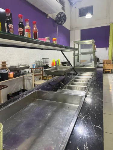 Buffet quente e frio