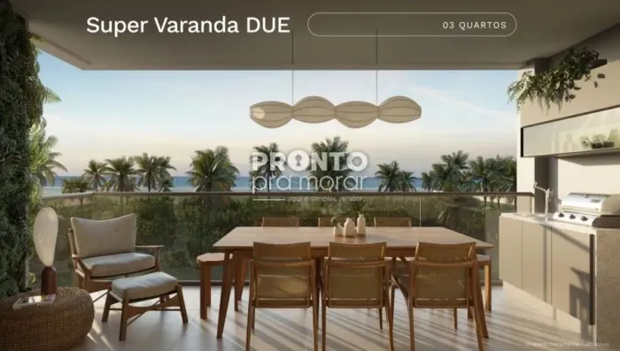 Apartamento com 3 quartos em Carneiros