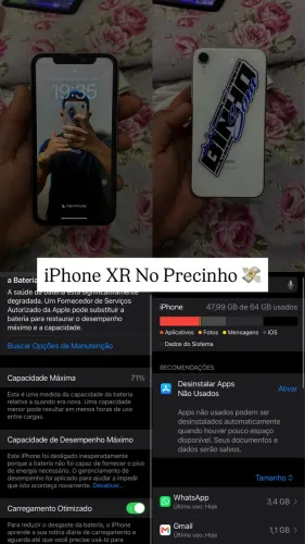 Vendo 2 iPhone XR Ou Troco