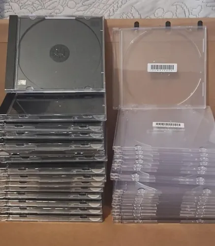 Kit com 35 capas para CD, novas
