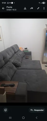 Sofá  retrátil 2 lugares