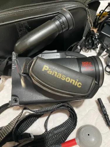 Filmadora Panasonic Palmcorder - Vintage - Peças ou decoração