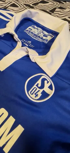 Camisa rara do SCHALKE 04 Alemã do RAUL craque