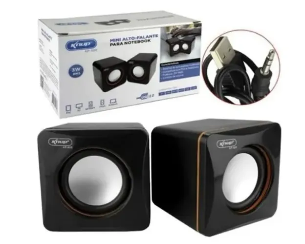 Caixa de som PC 3w KNUP KP-600