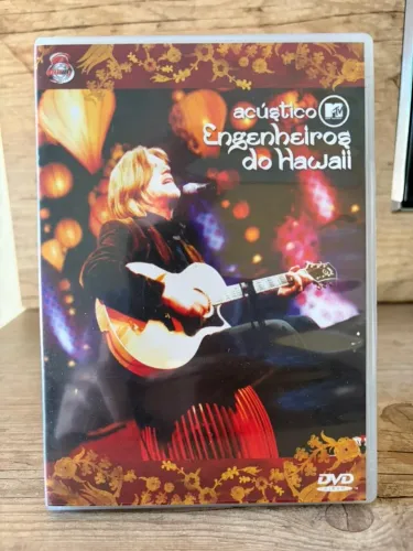 DVD ENGENHEIROS DO HAWAII - ACÚSTICO MTV - ORIGINAL - EXCELENTE ESTADO