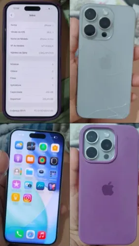 iPhone 15 pro só pega chip virtual 
