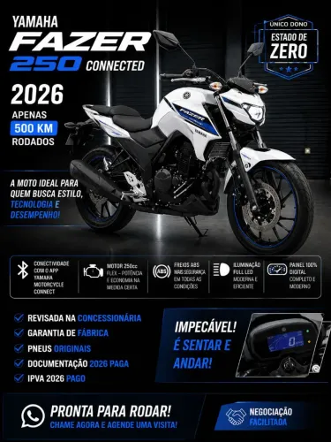 ESTADO DE ZERO KM YAMAHA 250