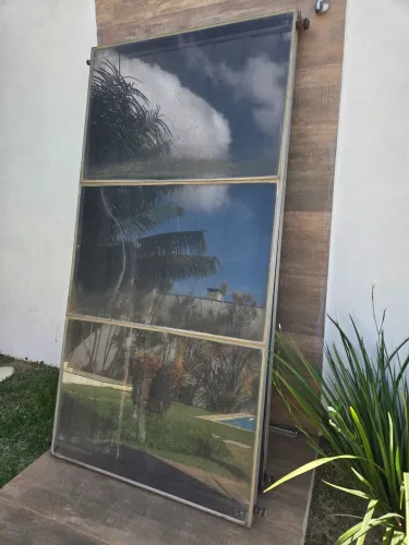 Placa aquecimento água para boiler