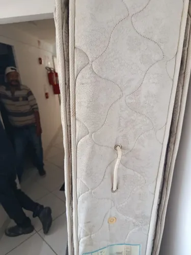 Cama box casal normal 