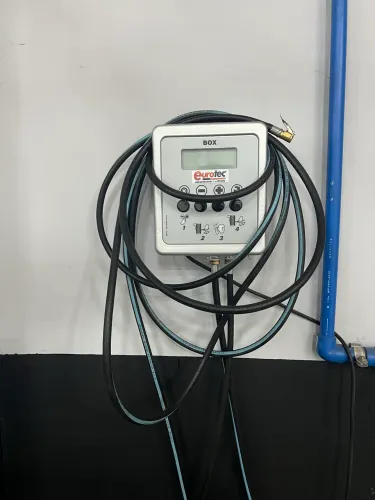 Calibrador de ar para pneu eletrônico