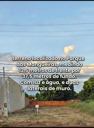 Vendo Terreno - Parque das Mangueiras
