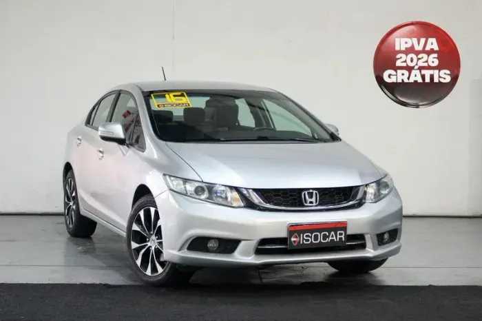 Honda Civic Sedan LXR 2.0 Flexone 16V Aut. 4P 2016