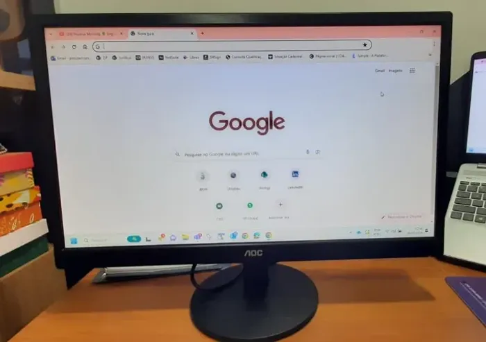 Monitor AOC 22" Led IPS Full Hd 1920 x 1080 Com Hdmi e Vga