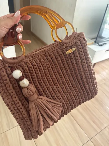 Bolsa Praia  Crochê 