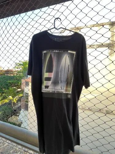 Camisa Hurley preta