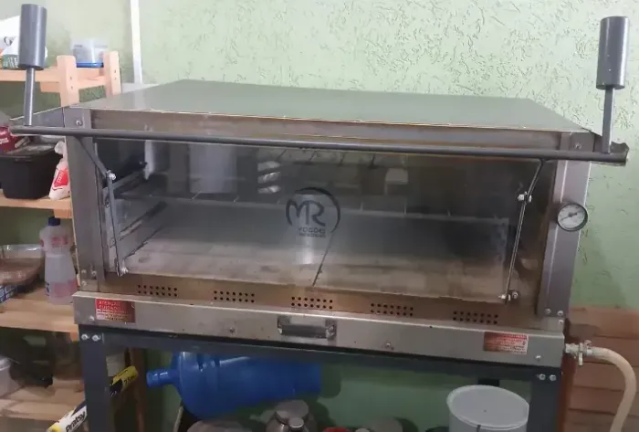 Fogão A Gás Mr 80x60 Cm - Para Pães, Pizzas E Bolos (Usado)