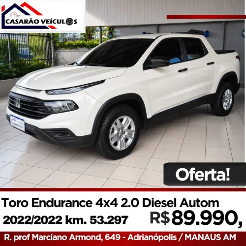 Fiat Toro Endurance 2.0 16V 4X4 Diesel Aut. 2022