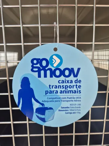 Caixa de Transporte Aéreo GoMoov Padrão IATA Tamanho XG