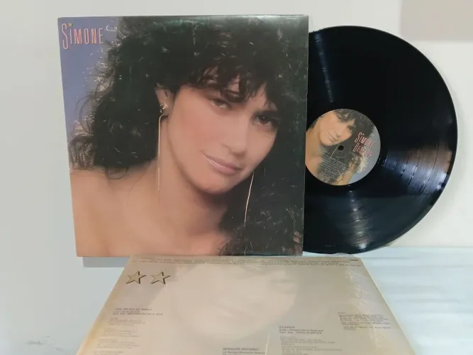 LP Simone - Desejos, Com Encarte. 