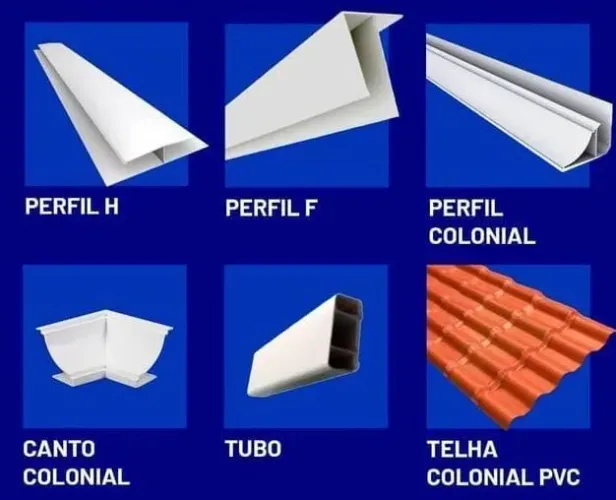 Acessórios e instrutura para PVC 