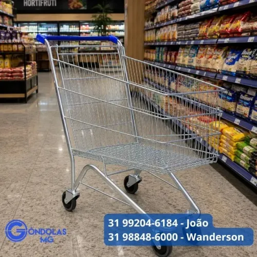 Carrinho de compra a pronta entrega