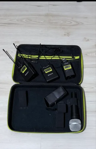 Microfone Sony Profissional URX P03