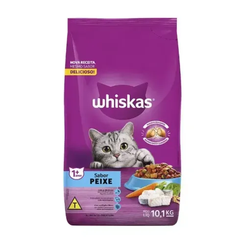Ração Whiskas Sabor Peixe