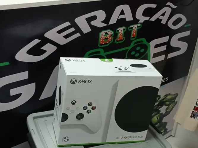 Xbox Series S 512Gb Caixa Lacrada até 12X no cartão - loja física