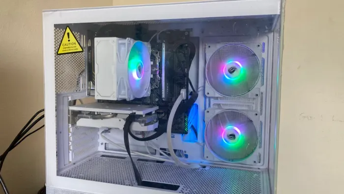 Computador pc gamer ryzen 5 5500 Rx 580 16gb ram 1tb ssd