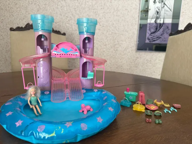 Polly Pocket Anos 2000 - Parque Aquático
