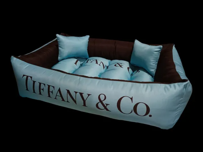 Caminha Pet, Tam P 60x40cm, estampa Tiffany.
