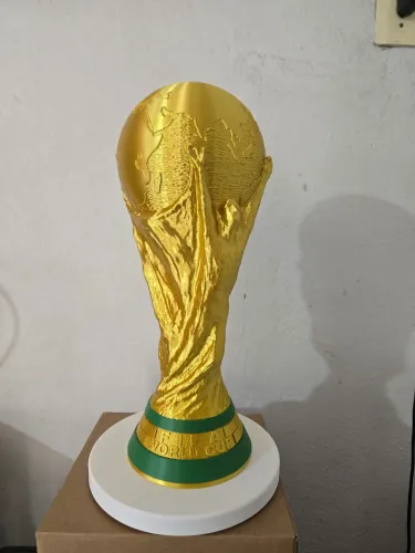 Replica da taca da copa do mundo