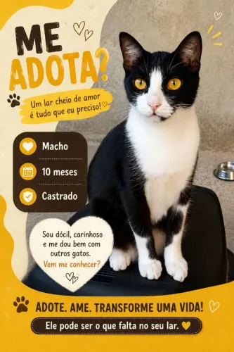 Gatinhos Castrados para adoção