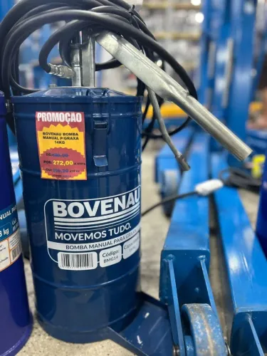 Bomba Manual para Graxa 14kg Bovenau