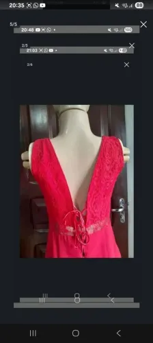 Lindo vestido sereia.