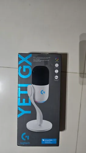 Fone Yeti GX Branco pouco usado