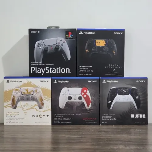 Controle DualSense PS5 Edição Limitada de Colecionador - Novo e Lacrado