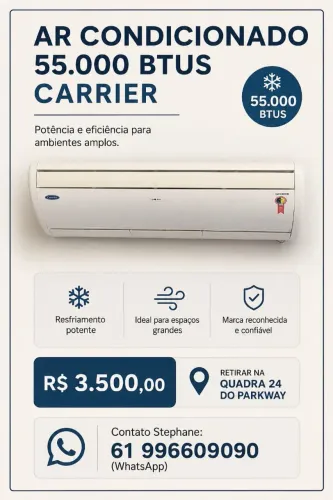 AR CONDICIONADO 55MILBTUS