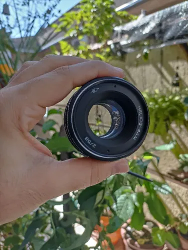 Lente Helios 44m