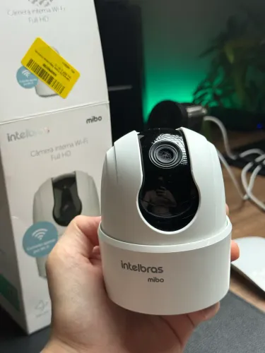 Câmera Wi-Fi interna intelbras mibo - excelente estado