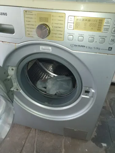 Lava e Seca Samsung Eco Bubble 8,5kg 110V - Para Conserto ou Retirada de Peças