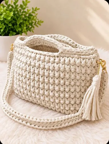 Bolsa de crochê 